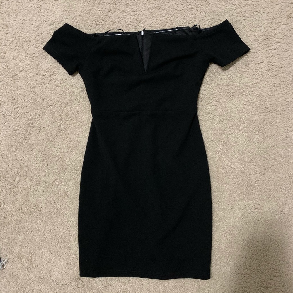 Lulus black mini dress